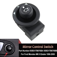 Rear View Mirror Control Knob Electric Rearview Mirror Adjust Switch 93BG17B676BA 93BG17B676BB For F