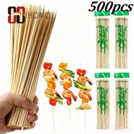 【500pcs】Bamboo Stick Outdoor Barbecue Disposable Barbecue Stick Flower Decorative Flower Stick
