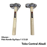 1.5 LB "CAMEL" Wooden Handle Hammer Bun Hammer/ 1.5 LB Cone Hammer/ Bogem Hammer/ Bodem Hammer/ Iron