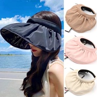 Sunshade Hat UV Protection Hat Dual Use Hat Sun Hat For Women Foldable Bucket Cap