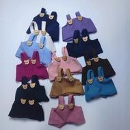 Cotton Doll Rabu Cloth Doll Overalls Shirley Rose KT Bear Baby Clothes 10cm