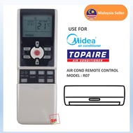 Midea / Topaire Replacement For Midea Topaire Air Cond Aircond Air Conditioner Remote Control R07