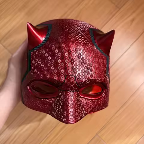 Movie Superhero‌ Born Again Matt Murdock Cosplay Mask Adult Fiberglass Helmet Halloween Prop