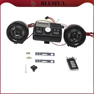 [Blesiya] For Motorbike Handlebar Audio System USB/SD Interface FM Radio Speaker MP3