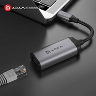 【ADAM 亞果元素】 CASA e1 USB Type-C 公對 Gigabit 高速乙太網路 轉接器