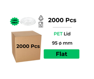 (CARTON BOX) 12/16/22oz PET Cup/PP Cup/U-Shape Clear/Flat/Dome/Sippy/Half Dome Lid/Disposable Cawan