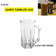 (6pcs)14oz Plastic Mug /Plastic Cup /Drinking Cup /Cawan Plastik /Cup Plastik /Mug Plastik /Cawan Ai