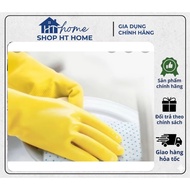 LocknLock Natural Rubber Dishwashing Gloves Size 32cm (ETM803Y)