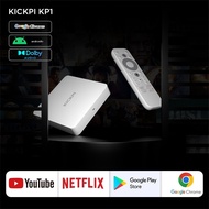 KICKP1 TV Box Google Certified 4K Internet TV 32G BT 5.0 Android 11 ATV TV BOX VPTM