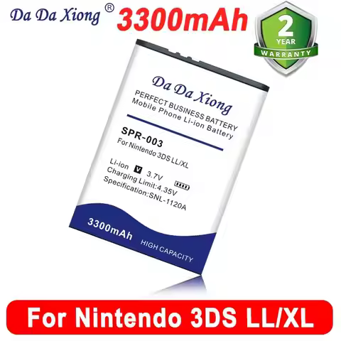 DaDaXiong 3300mAh SPR-003 Battery For Nintendo 3DS LL Nintendo 3DS XL in Stock