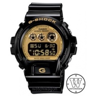 [Watchwagon] Casio G-Shock DW-6900CB-1  Black Resin Band Gold Faceplate Digital Watch DW-6900  dw69600