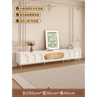 HY/JD Eco Ikea Cream Style Coffee Table TV Cabinet Combination Solid Wood Small Apartment Living Room Locker Simple Mode