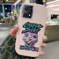 Casing hp For Realme 9 5G 9 Pro 5G V25 5G Case Casing English Star Creative HP Case Round Fat Cesing