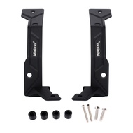 black A pillar light rack for Jeep Wrangler JL 2018+ 4x4 car parts accessories light bracket