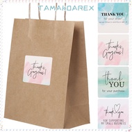 TAMAKOAREX 100PCS Thank You Stickers Gift Package Decoration 4*4cm Gorgeous