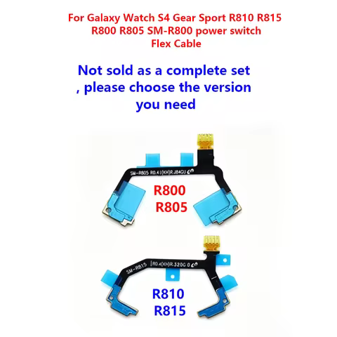 For Samsung Galaxy Watch S4 Gear Sport R810 R815 R800 R805 SM-R800 power switch Flex Cable