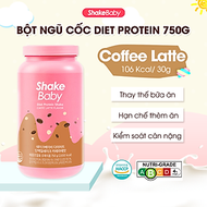 [CHÍNH HÃNG] Bột Ngũ Cốc Ăn Kiêng Thay Thế Bữa Ăn SHAKE BABY Diet Formular Protein Vị Cà Phê Latte H
