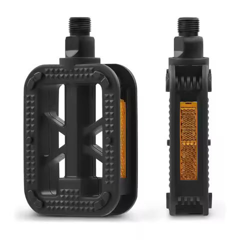 1 Pair Bicycle Pedals Ultralight MTB Road Pedals Bicycle MTB Accessories Foot Pedals Anti-skid Pedal