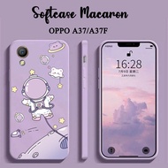 HP Softcase Macaron Motif Astronout [UV04] For Oppo A37 A37F - Case Oppo A37 A37Fhp - Casing Oppo A3