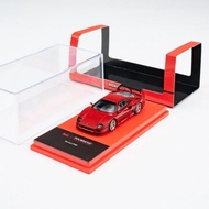 TW 1: 64 Ferrari Ferrari F40 Red Red Simulation Alloy Car Model