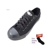 Black School Shoes /Kasut sekolah hitam100% Original Asadi Black School Shoes Unisex (6511-BK) Kasut