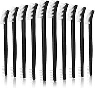 TIESOME 10Pcs Double-Ended Cleaning Brushes Set, Small Detailing Crevice Brushes All Purpose Mini Cleaning Brush Stiff Bristles Brushes for Kitchen Sink Bathroom Gaps Corner Small Space(Plastic)