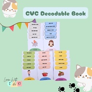 LearnWithFan • Phonics CVC Decodable Book