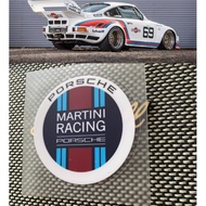 Porsche Logo Sticker, 911, 718 Car Culture Round Sticker, Cayman, Cayenne, macan Car Shell Side Deco