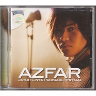 CD AZFAR : JATUH CINTA PANDANG PERTAMA ( ORIGINAL CD PRELOVED )