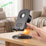 [COD] Mobile Phone Stand, Adjustable 360° Portable Smart Bluetooth Speaker, Bluetooth Induction Wire