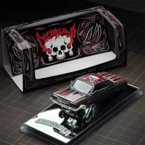 [PreSale] 97m 1:64 1964 Impala LowRider Gypsy Rose / ARCHDEMON Diecast Model Car