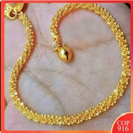 GELANG TANGAN JAGUNG COP 916 EMAS BANGKOK WOMEN GOLD 916