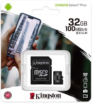 (พร้อมส่ง) Kingston Micro SD Card Class10 32GB 100Mb/s ประกันตลอดอายุการใช้งาน รุ่น SDCS2/32 by MP2002
