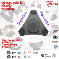 NEXTA USB Conference 360 Omnidirectional Plug and Play Condenser Microphone & POWERFUL Speaker for W