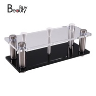Golf Accessories:Acrylic Golf Ball Display Stand Holds 3 Golf Balls 3 Tees