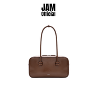 JAM | MUVA - Midi Boston - กระเป๋าสะพายข้าง หนังวัว/แคนวาส ทรงบอสตัน