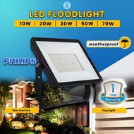 Philips 10w/20w/30w/50w/70w BVC150 Outdoor LED Floodlight IP65 Weatherproof Daylight Spotlight