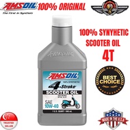 AMSOIL Formula 4T 10W40 Scooter Fully Synthetic Motor Engine oil (Made in 🇺🇸)