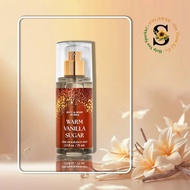 TRAVEL SIZE | WARM VANILLA SUGAR | Xịt Thơm Nước Hoa Toàn Thân Mini Bath & Body Works Fine Fragrance