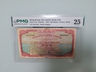 有利銀行1973年100元 地圖 PMG25