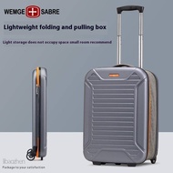 Foldable Trolley luggage, 20in24in28in Storage Luggage Business Travel Foldable Storage luggage