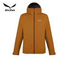 【SALEWA 義大利】PUEZ GORE-TEX PACLITE JACKET 男 輕量防水外套｜登山外套 機能風衣/ 金棕色/0910 (7021)/ 54 / 2XL