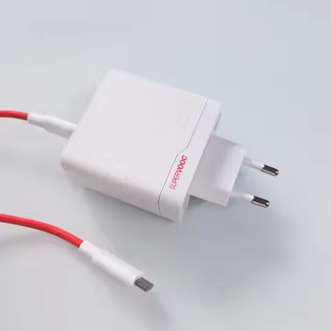 New Oneplus 100W EU SuperVooc Charger 1A1C Dual Ports Power Adapter 10A PD Cable For 1+13 12 11 10 P