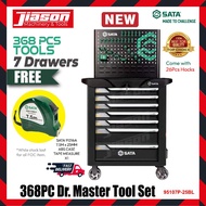 SATA 95107P-25BL / 95107P25BL 368PC 7 Drawer Dr.Master Tool Set /w Free Gift