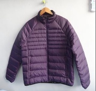 正品 Timberland 紫色 輕羽 羽絨外套 size: L