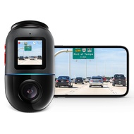 70mai Dash Cam Omni X200, 360° Rotating, Superior Night Vision,Built-in 128GB eMMC Storage, Time-Lap