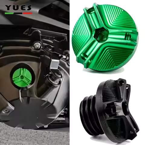 For kawasaki Z750 ZX6R ZX636 ZX-6R ZX10R ZX14R Versys X 300 ZH2 Motorcycle M30*1.5 Engine Oil Filler