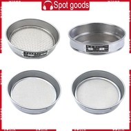 WIN Stainless Steel 4 10 20 60 Mesh Bottom Mesh Flour Sieve Thickened Rice Sieve Flour Sieve Kitchen