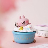 【卡娜赫拉的小動物】P助與粉紅兔兔泡泡浴 頭轉音樂盒