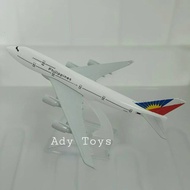 16CM PHILIPPINES B747 Diecast Metal Display Toy Decoration Collection Children's Gift